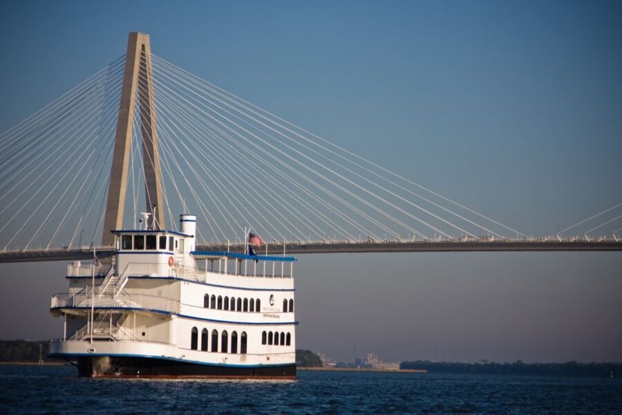 Charleston: Luxury Harbor Dinner Cruise - Key things I’d mark on your map