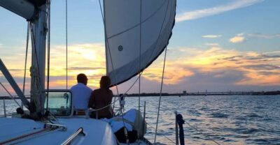 Charleston: Private BYOB Luxury Yacht Cruise - From the Marina to the Battery: The First Views Before the Water Settles