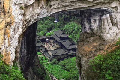 Chongqing Wulong: All inclusive luxury private trip to 2 spots - Wulong Karst Geological Park: start with the big picture