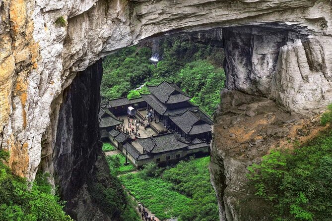 Chongqing Wulong: All inclusive luxury private trip to 2 spots - Wulong Karst Geological Park: start with the big picture