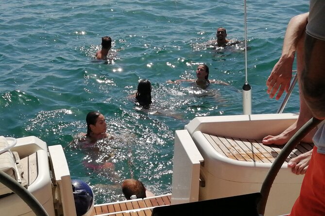 Coastal Tour on a Luxury Sailing Yacht From Vilamoura - Snorkels and scuba gear: jump in time for marine life