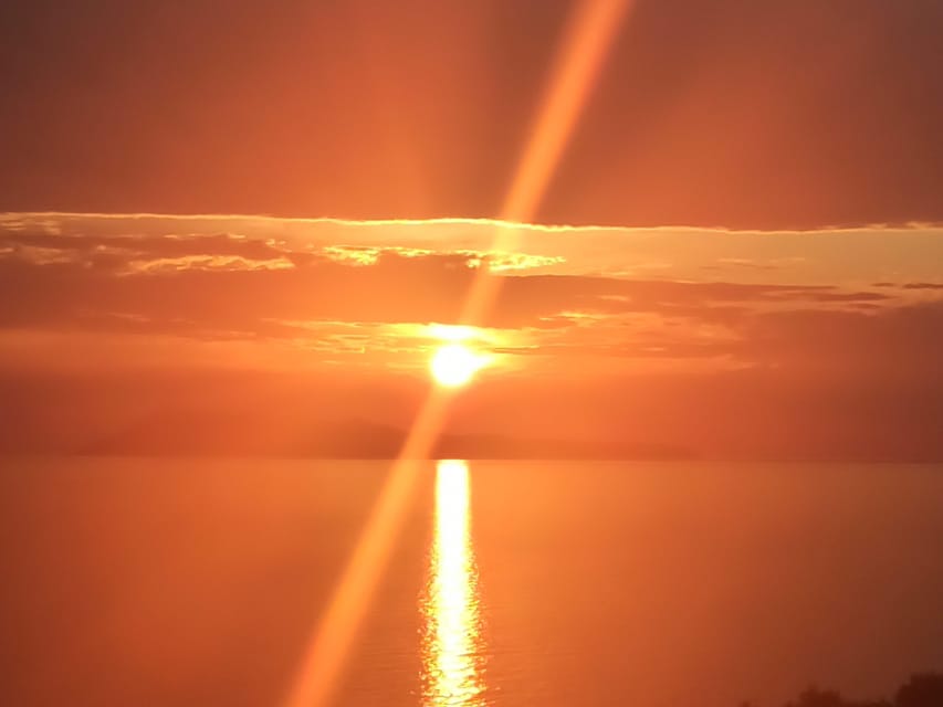 Corfu 4x4 Sunset Safari North West - The sunset finish: golden-hour views that change fast
