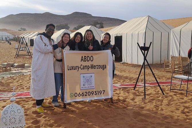 Day Trip and one night in Luxury camp merzouga - Staff You’ll Actually Feel: Warm Hosts and Smooth Help