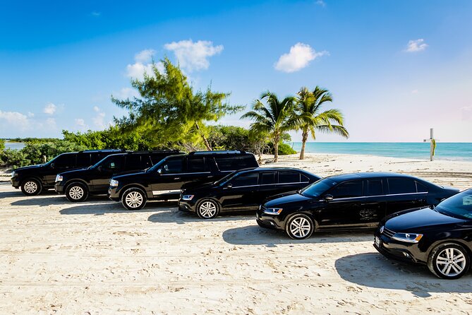 Departures in Luxury Sedan from Tulum to Cancun Airport - What “hotel lobby pickup” looks like in real life