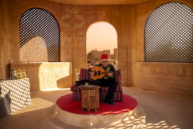 Desert Safari: Luxury Fortress Dinner, Camel Ride & Dune Bashing - Camel, horse, falcons, and henna in the desert camp