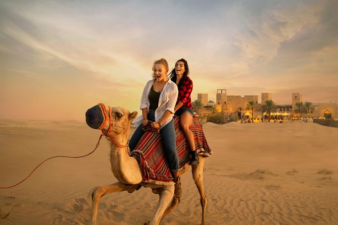 Desert Safari: Luxury Fortress Dinner, Camel Ride & Dune Bashing - Belly dancing, Tanoura, fire, and Dabke: the entertainment block