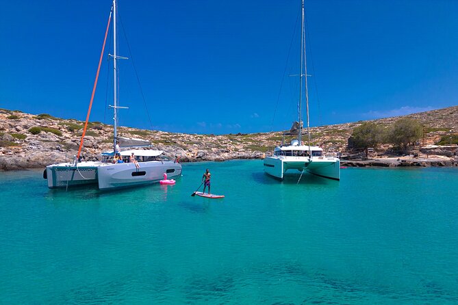 Dia Island Catamaran – Premium Lunch, Open Bar, Small Group - The Day at a Glance: Heraklion to Dia Beach (and Back)