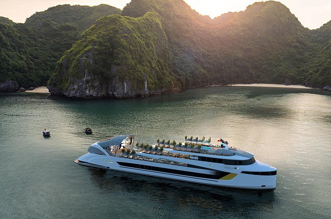 Dolphin Cruise – Experience Halong Bay in Timeless Luxury - Luon Cave: kayak or sampan through the tunnel moment