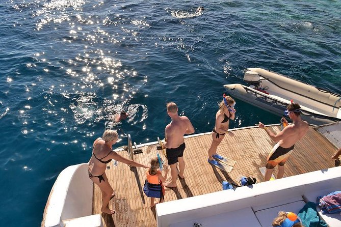 Dolphin House Royal sea Trip Luxury Boat With Transfer - Hurghada - Snorkeling twice: two different reefs, two chances to see more