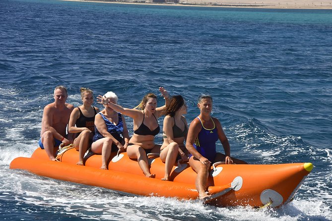 Dolphin House Royal sea Trip Luxury Boat With Transfer - Hurghada - Banana & quadra water sports: short, high-energy fun
