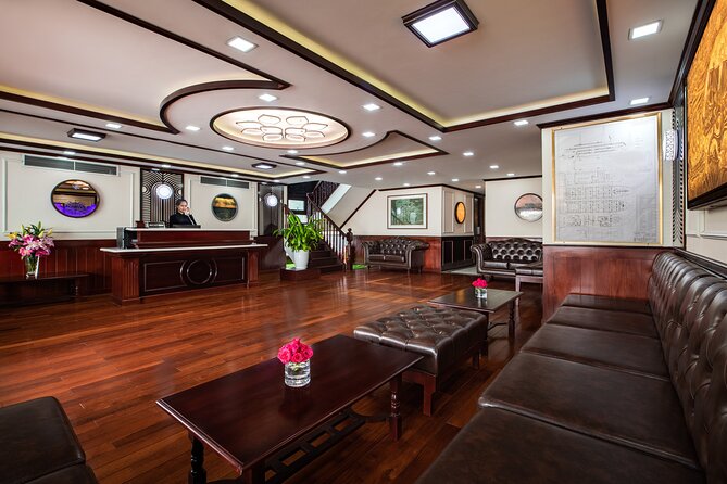 Dora Cruise - Luxury 5 Star Cruise in Halong Bay & Lan Ha Bay (2D1N) - Day 2: Tai Chi, Dark & Bright Cave Area, and Two Boat Options