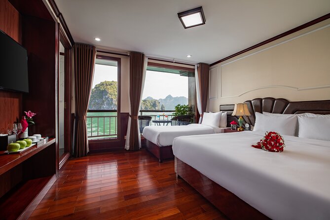 Dora Cruise Luxury 5 Star in Halong & Lan Ha Bay 2 Days 1 Night - What group size and an English guide mean for your day