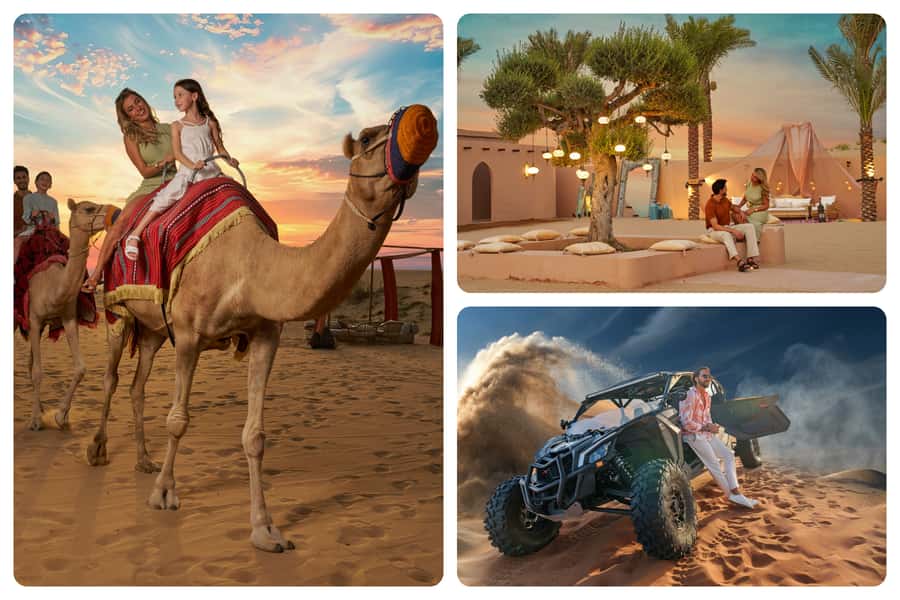 Dubai: Desert Safari, Quad Bike & Premium Camp Experience - Sandboarding and the fun stuff between bumps