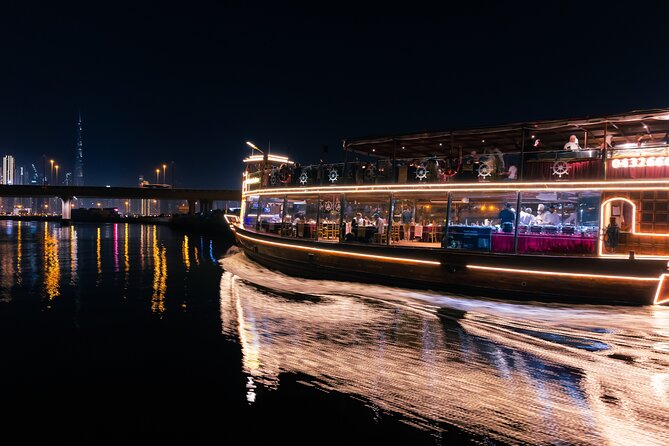 Dubai Luxury Canal Dinner Cruise with Optional Transfer - Dinner buffet and live entertainment: what to expect, and what to wear