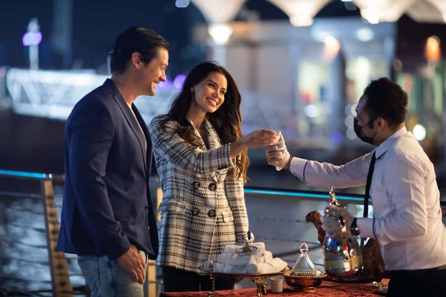 Dubai: Luxury Canal Dinner Cruise with Optional Transfers - Welcome drinks and onboard flow: how the evening usually unfolds