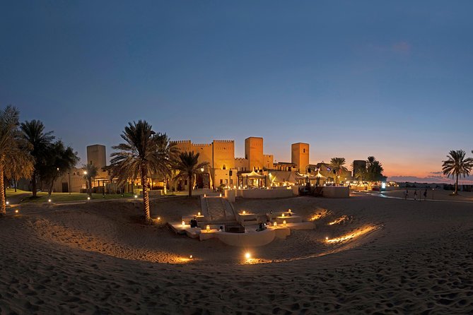 Dubai: Luxury Desert Fortress Dinner, Camel Ride & Live Shows - Live Shows After Dinner: Belly Dance, Tanoura, Fire