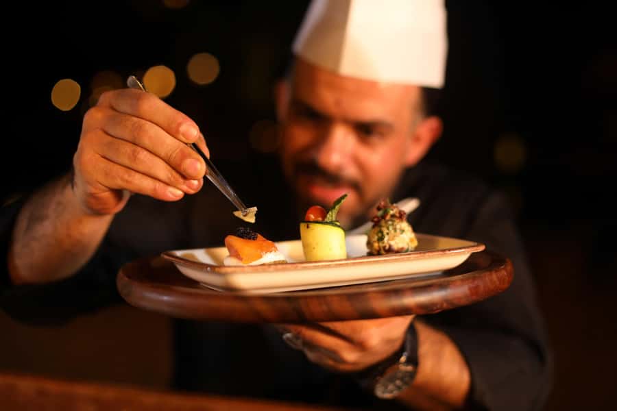 Dubai: Luxury Safari with Michelin-Curated 5-Course Dinner - Michelin-Star Five-Course Dinner in an Exclusive Desert Cabana