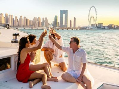 Dubai: Luxury Sunset Yacht Tour with Snacks and Drinks - Meeting at 360 Adventures: gates, socks, and being on time