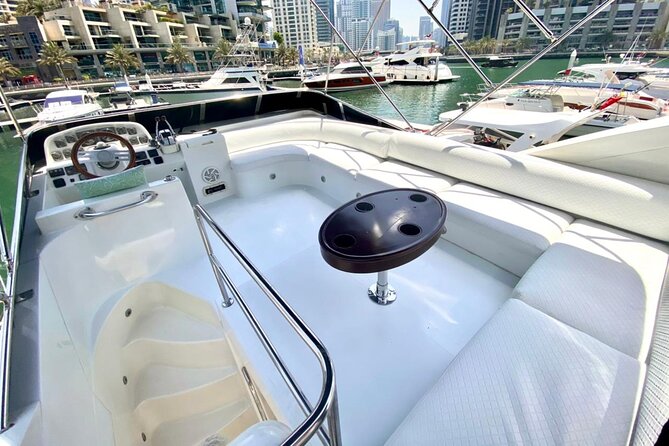 Dubai Marina Yacht Charters: Luxury on the Waves - Stops and attraction time: what you get at Palm Jumeirah, Aquaventure, Blue Lagoon, and Burj Al Arab