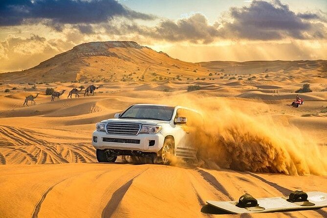 Dubai Premium Evening Desert Safari ATVs, Dinner & Shows - Key highlights at a glance