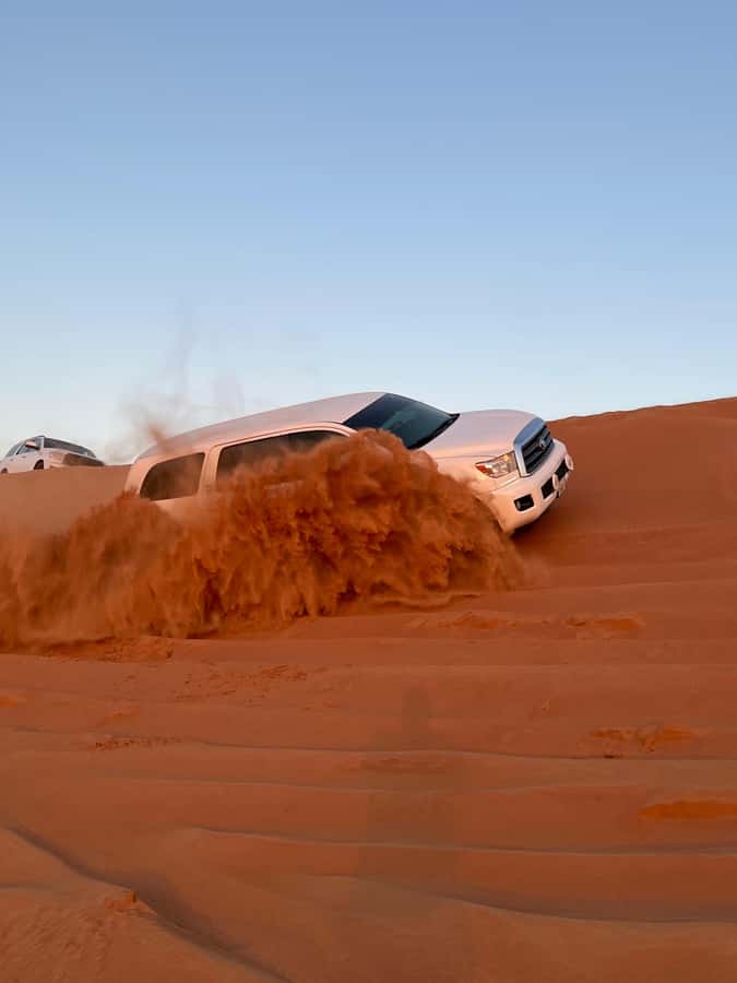 Dubai: Premium Red Dune Safari with Sandboarding & BBQ - 40-Minute Dune Bashing in the Red Dunes (The Main Event)