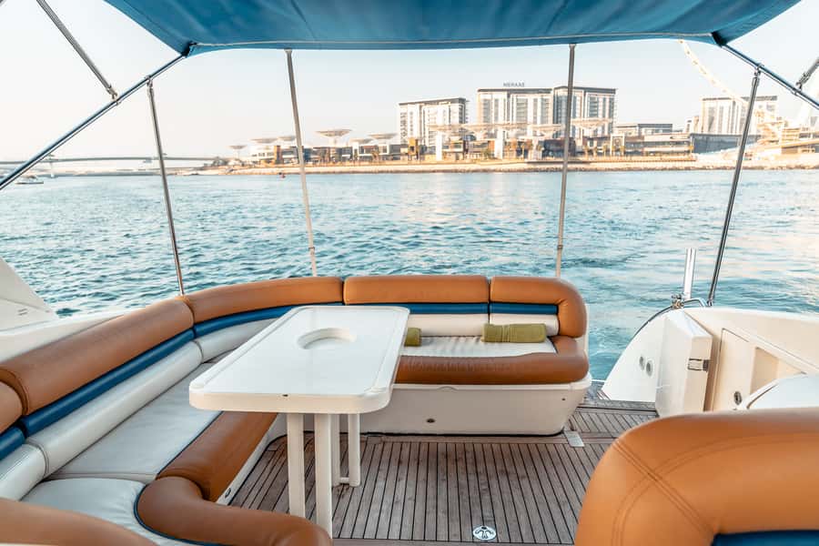 Dubai: Private Luxury Everest Yacht Cruise from Dubai Marina - Swimming, Fishing, and Music: Turning a Yacht Ride Into a Real Day