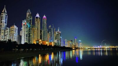 Dubai: Private Luxury Night Boat Tour - The Boat, the Crew, and the Music-By-Bluetooth Touch