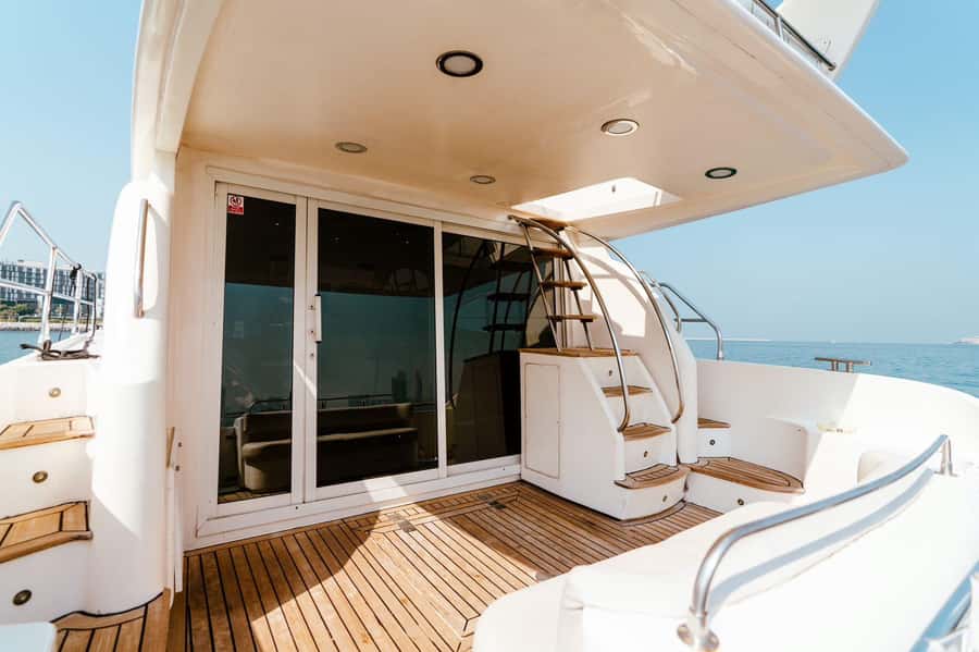 Dubai: Private Luxury Yacht Tour on a 50-Foot Yacht - Swimming, deck time, and onboard comfort that actually matters