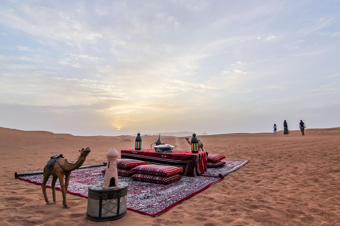Dubai Private Premium Desert Safari with BBQ Dinner in 4WD - Alcohol, shisha, and cultural timing rules