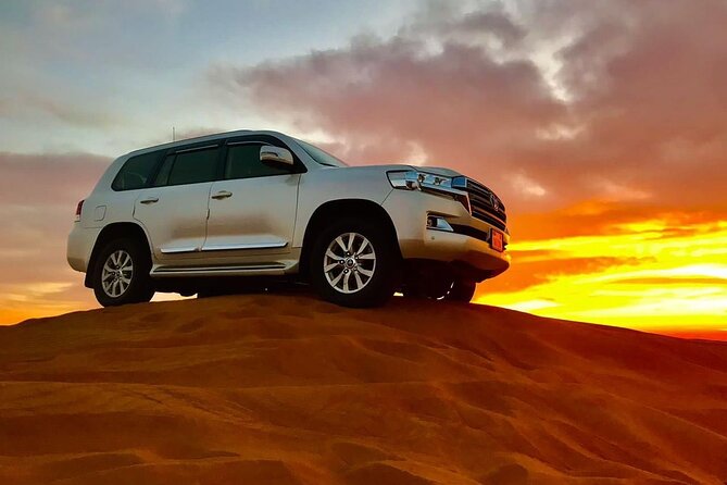 Dubai VIP Desert Safari & Sunset , Camel Ride, Premium dinner - The VIP camp setup: tea, sheesha, camel ride, sandboarding, henna