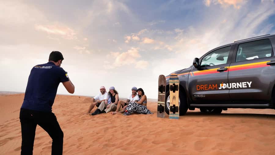 Dubai Waves & Dunes: Luxury Yacht Cruise w/ Red Dunes Safari - Guides Who Keep the Day Smooth: Shari, Ali, Ayub, Awais, Muhram Ali