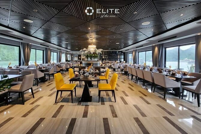 Elite of The Seas - Unique Luxury 3 Days Cruise in Halong & Lan Ha Bay - Day 1: Hanoi pickup, Tuan Chau check-in, and Ao Ech kayaking