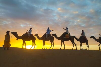 Enjoy Luxury camp 1 nights .camel Drums sandboarding.QUADS - Camp Arrival: Sandboarding, Tajine, and Live Berber Music