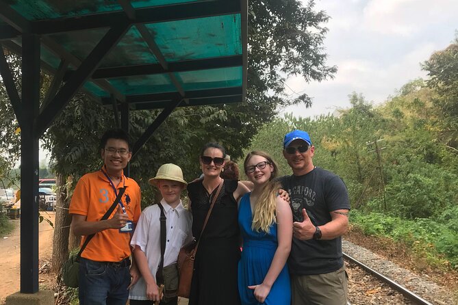 Erawan Waterfall and Kanchanaburi Private Tour [Optional Luxury] - Wat Chai Chumphon Chana Songkhram and Wat Tham Khao Pun: temples with personality