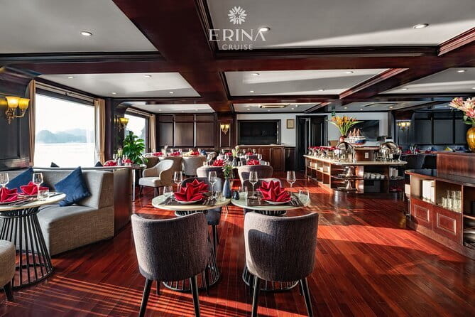 Erina Cruise 5-star cruise 2 day visit Lan Ha Bay private balcony - Value for $235: what you’re really paying for