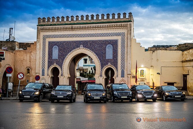 Fes Guided Sightseeing Tour with Luxury Car All Inclusive Tickets - Guide + Driver Setup: English Help and a Smoother Day