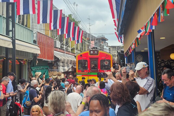 Floating Market & Train Market Private Tour(Premium Service) - Mae Klong Railway Market: timing the train and finding the best viewing spot