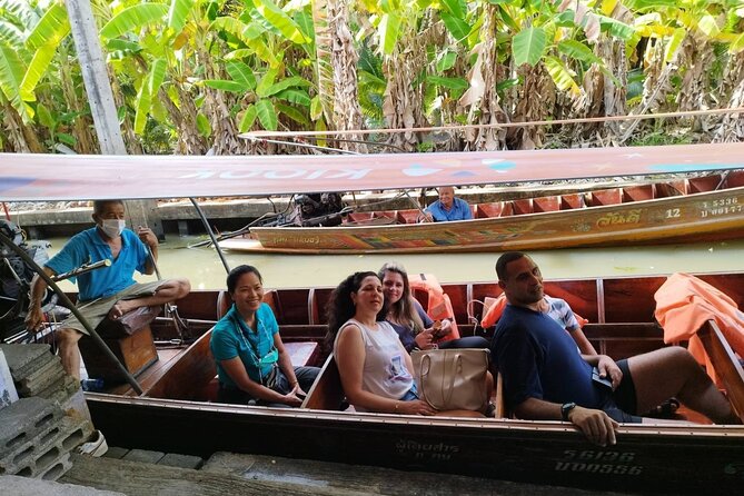 Floating & Railway Markets and Erawan Waterfall [Optional Luxury] - A full day outside central Bangkok, starting at 6:30 am