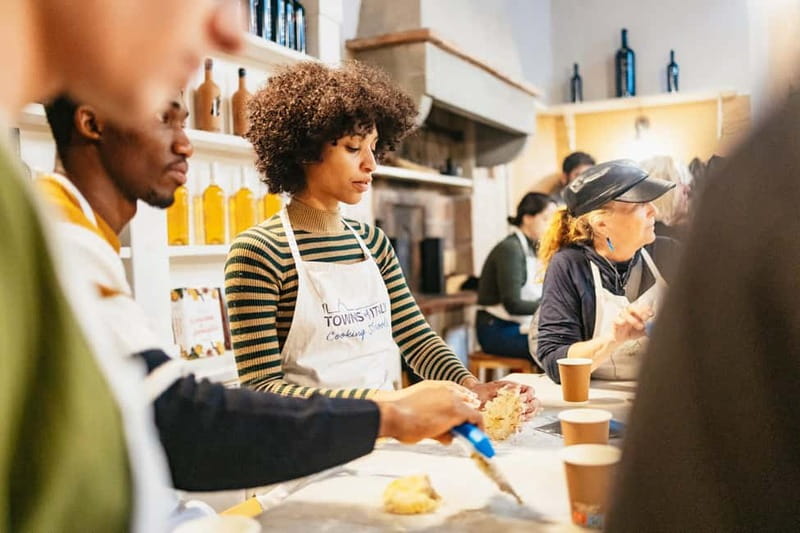 Florence: Premium Cooking Class for Pasta and Gelato - The pasta workshop: knead, roll, cut, and learn the timing
