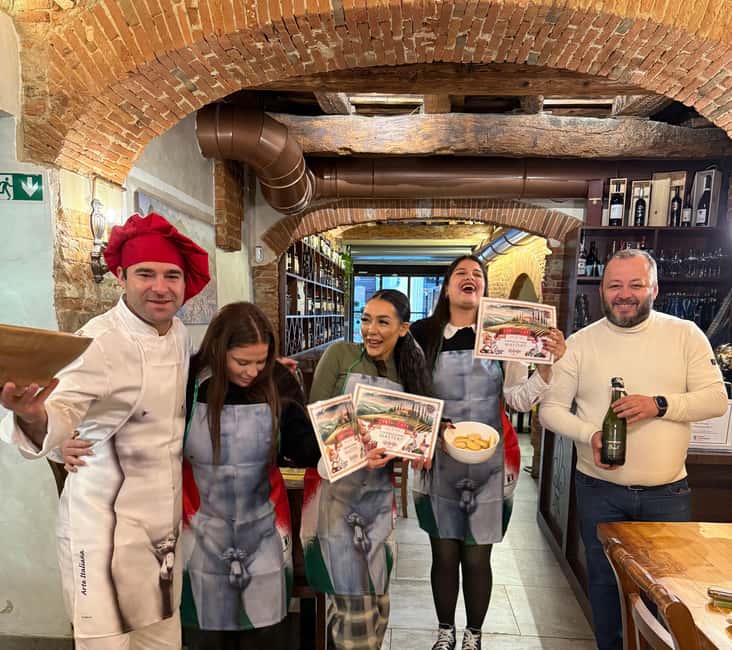 Florence: Premium Pasta Cooking Class with Tiramisu & Wine - The Medici-era setting near the Duomo makes dinner feel local