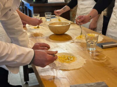 Florence: Premium Pasta Cooking Class with Tiramisu & Wine - What you actually cook: dough, pappardelle, spinach-ricotta ravioli, tiramisù