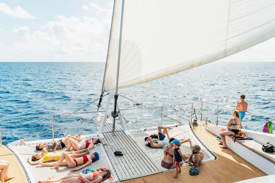 From Cairns: Great Barrier Reef Cruise by Premium Catamaran - How the operator picks your reef: Flynn & Milln vs Norman & Hastings
