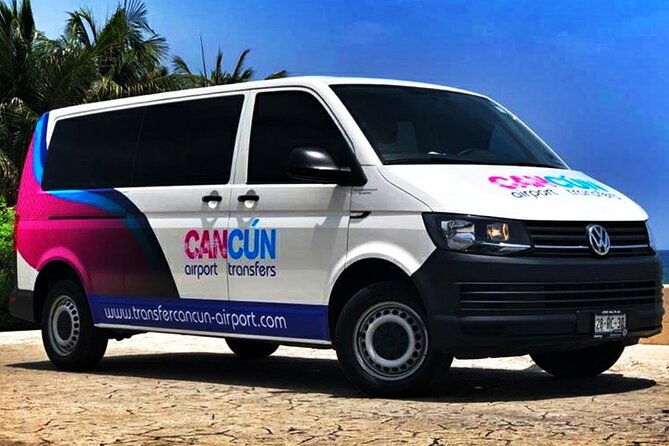 From Cancun Airport To Costa Mujeres (Luxury Transportation) Round Trip - On the Road With Wi-Fi, Bottled Water, and Nichupte Lagoon Views