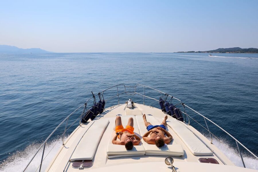 From Corfu: Luxury Yacht Cruise to Sivota and Blue Lagoon - Papanikolis cave sightseeing: why the boat portion matters