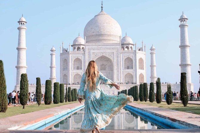 From Delhi: Luxury Group tour of Agra by Car- TOP RATED TOUR - Marble Inlay Workshop and Handicraft Gallery: The Craft Stop That Changes Your Shopping