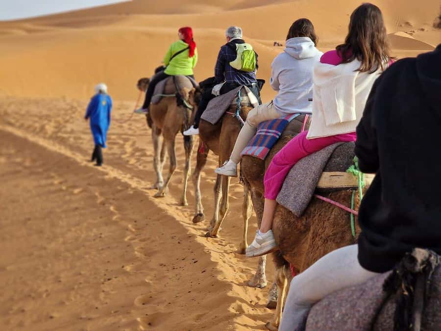 From Fes: 2-Day Luxury Desert Tour to Marrakech & Back Fez - Dinner, music, and stargazing: the night part you shouldn’t rush