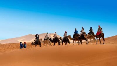 From Fes: 2-Day Merzouga Desert Trip(Luxury Tent & Dinner) - Camel trekking, sandboarding, and the sunset shift