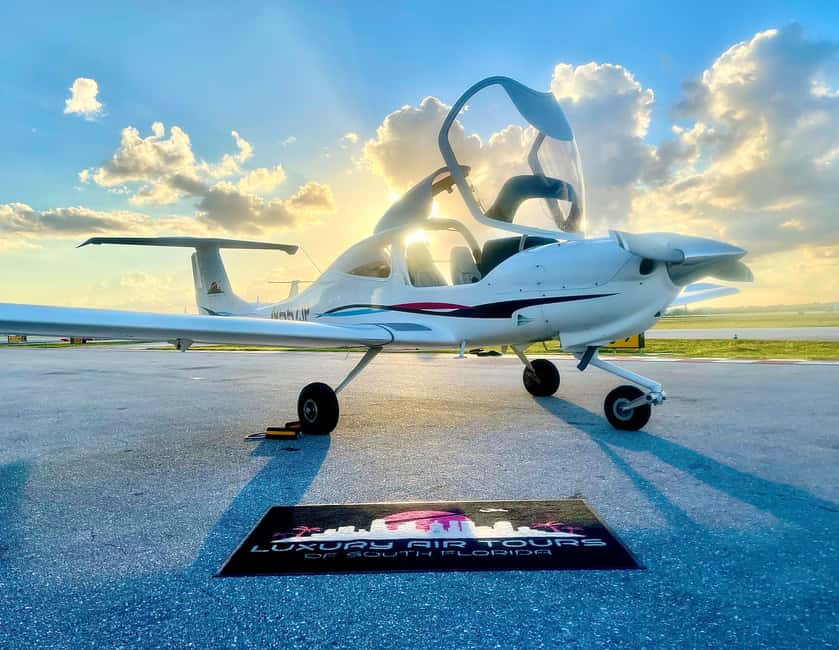 From Fort Lauderdale: Private Luxury Airplane Tour - From Fort Lauderdale Executive Jet Center to Miami Beach, Quickly