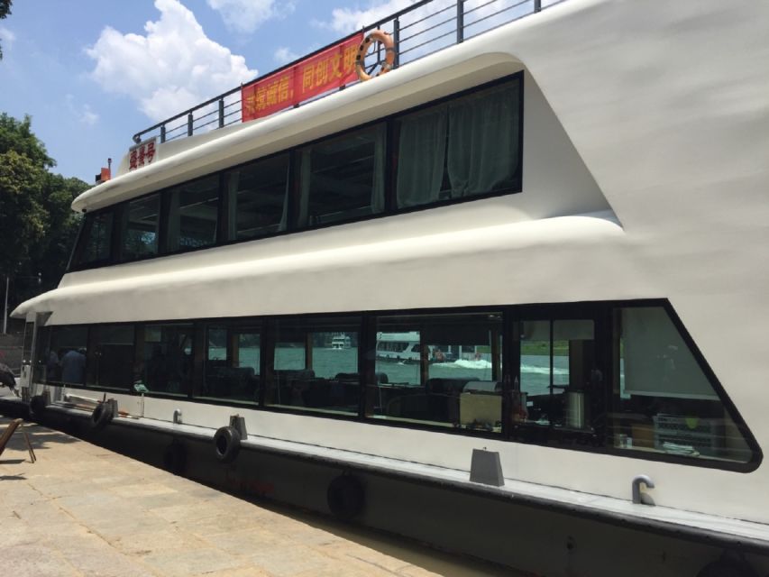 From Guilin: 4 Star Luxury Li River Cruise with Buffet Lunch - Buffet lunch on the ship: Chinese or Western options