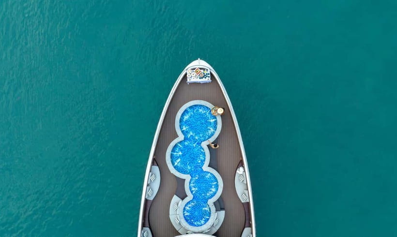 From Ha Long: Luxury Symphony Day Cruise with 2 Jacuzzi Pool - A Modern 2024 Ship With Two Jacuzzi Pools